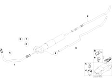 Z3 Z3 M3.2 S54 Coupe / Fuel Supply/  Fuel Pipe