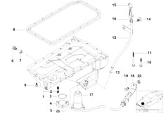 E36 318tds M41 Touring / Engine Oil Pan Oil Level Indicator