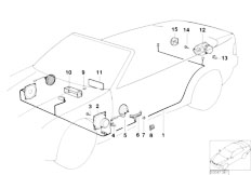 E36 318i M43 Cabrio / Audio Navigation Electronic Systems Single Components Stereo System