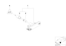 E53 X5 3.0i M54 SAV / Lighting Additional Turn Indicator Lamp
