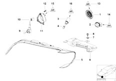 E53 X5 3.0i M54 SAV / Lighting Indiv Headlight Parts Xenon Headlight-2