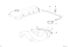 E36 316i M43 Sedan / Engine/  Crankcase Ventilation-2