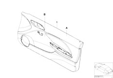 E46 330Cd M57N Coupe / Individual Equipment/  Individual Door Inset Front Airbag
