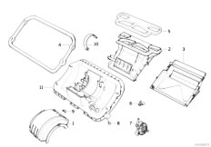 E36 320i M50 Coupe / Heater And Air Conditioning/  Housing Parts Heater Siemens