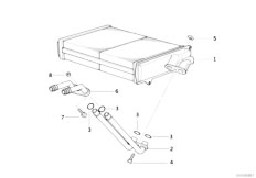 E36 318is M42 Coupe / Heater And Air Conditioning/  Heater Radiator Behr