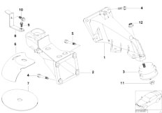 Z3 Z3 M3.2 S54 Roadster / Engine Engine Suspension Damper