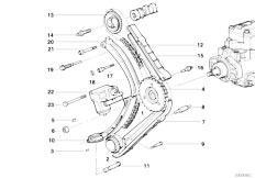 E38 725tds M51 Sedan / Engine/  Timing And Valve Train Timing Chain