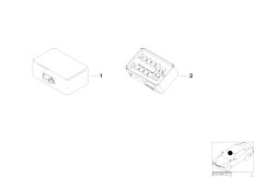 E53 X5 3.0d M57 SAV / Vehicle Electrical System/  Rain Sensor Single Components