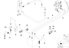 Z3 Z3 2.8 M52 Roadster / Brakes Front Brake Pipe Dsc-2