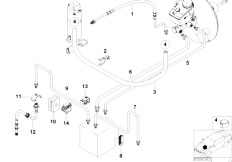 Z3 Z3 2.8 M52 Roadster / Brakes Front Brake Pipe Dsc