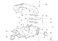 E36 318i M43 Sedan / Engine Intake Manifold System