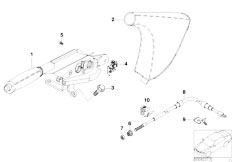Z3 Z3 M3.2 S54 Roadster / Brakes Parking Brake Control