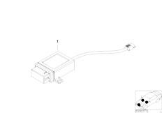 E38 750iLS M73N Sedan / Vehicle Electrical System Sensors