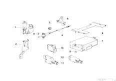 E38 740iL M60 Sedan / Distance Systems Cruise Control/  Cruise Control