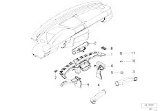 E36 318ti M42 Compact / Heater And Air Conditioning/  Air Channel