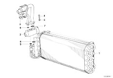 E36 318ti M44 Compact / Heater And Air Conditioning Evaporator Expansion Valve