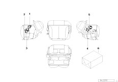 E36 318is M42 Sedan / Heater And Air Conditioning/  Actuator For Automatic Air Condition