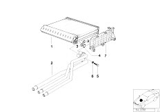 E53 X5 4.6is M62 SAV / Heater And Air Conditioning Heater Radiator Automatic Air Condition