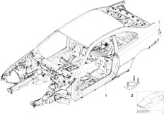 E46 323Ci M52 Coupe / Bodywork/  Body Skeleton