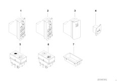 E53 X5 3.0d M57 SAV / Vehicle Electrical System Switch Window Lifter