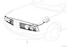 E21 318 M10 Sedan / Lighting Twin Headlight Modification Set