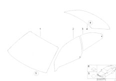 E46 316ti N40 Compact / Vehicle Trim/  Glazing