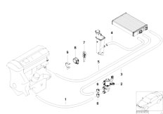 E46 328i M52 Sedan / Heater And Air Conditioning/  Water Hoses Water Valve