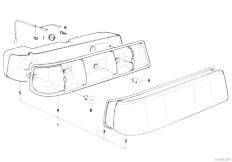 E21 320i M10 Sedan / Lighting/  Rear Light