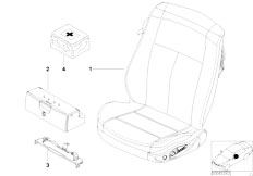 E53 X5 3.0i M54 SAV / Seats Comfort Seat