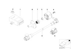 E53 X5 4.4i M62 SAV / Equipment Parts Electric Parts Towbar