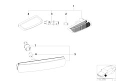 Z3 Z3 M3.2 S50 Coupe / Lighting/  Additional Lights And Side Marker Lights