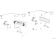 E21 323i M20 Sedan / Lighting/  Installing Set Trunk Light