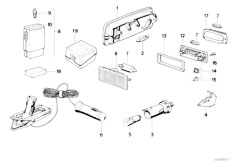 E30 324td M21 4 doors / Lighting/  Various Lamps