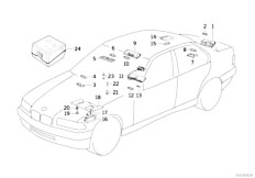 E36 M3 S50 Sedan / Lighting/  Various Lamps