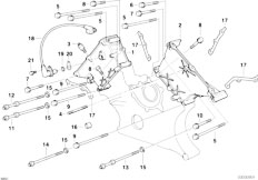 E34 530i M60 Touring / Engine/  Upper Timing Case