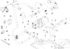 E39 M5 S62 Sedan / Engine/  Lubrication Syst Compressor