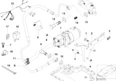 E39 M5 S62 Sedan / Engine/  Lubrication Syst Compressor