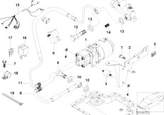 E39 M5 S62 Sedan / Engine Lubrication Syst Compressor