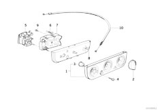 E36 318is M42 Sedan / Heater And Air Conditioning/  Heater Control Kammerer