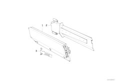 E31 840i M60 Coupe / Heater And Air Conditioning/  Control Unit Air Condition Limit Switch