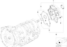 E53 X5 3.0i M54 SAV / Automatic Transmission A5s360r 390r Output 4 Wheel-2