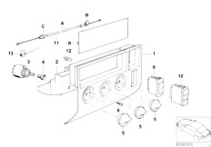 E36 318ti M42 Compact / Heater And Air Conditioning/  Heater Control