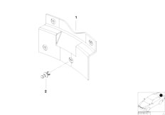 E53 X5 3.0i M54 SAV / Vehicle Electrical System/  Cable Covering