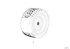 E38 728iL M52 Sedan / Wheels/  Winter Complete Wheel Bmw Styling