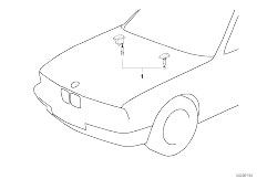 E34 525ix M50 Touring / Vehicle Electrical System/  Heated Spray Nozzle