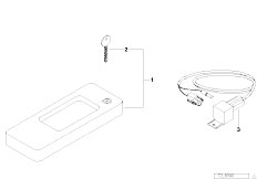 E36 325i M50 Coupe / Gearshift/  Gearshift Lever Lock