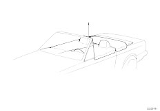 E30 320i M20 Cabrio / Sliding Roof Folding Top Folding Top Cover