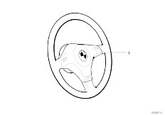 E36 318i M40 Sedan / Steering/  Leather Covered Sport Steering Wheel Ii