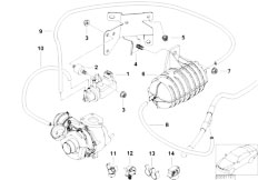 E46 320Cd M47N Coupe / Engine/  Vacum Control Engine Turbo Charger