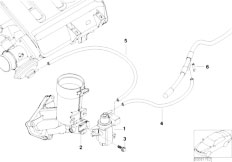 E61N 520d M47N2 Touring / Engine/  Vacuum Control Agr